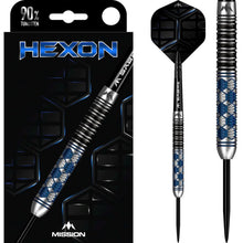 Laden Sie das Bild in den Galerie-Viewer, Mission Hexon Blue Steeldarts