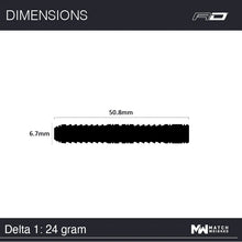 Laden Sie das Bild in den Galerie-Viewer, Red Dragon Delta 1 Steeldarts