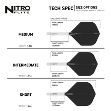 Laden Sie das Bild in den Galerie-Viewer, Red Dragon Nitro Flite White & Black