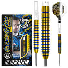 Laden Sie das Bild in den Galerie-Viewer, Red Dragon Luke Humphries TX3 Gold Steeldarts