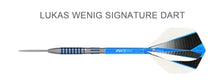Laden Sie das Bild in den Galerie-Viewer, One80 Lukas Wenig Signature Steeldarts 90%