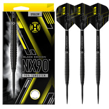Laden Sie das Bild in den Galerie-Viewer, Harrows NX90 Black Steeldarts
