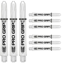 Laden Sie das Bild in den Galerie-Viewer, Target Pro Grip 3 Set Clear Shafts
