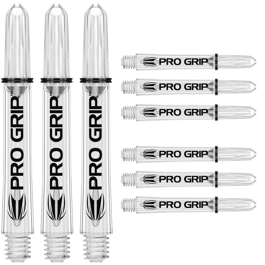 Target Pro Grip 3 Set Clear Shafts