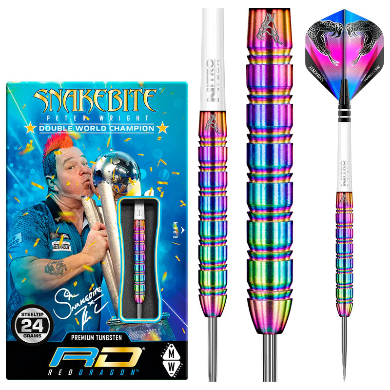 Red Dragon Peter Wright Rainbow Steeldarts