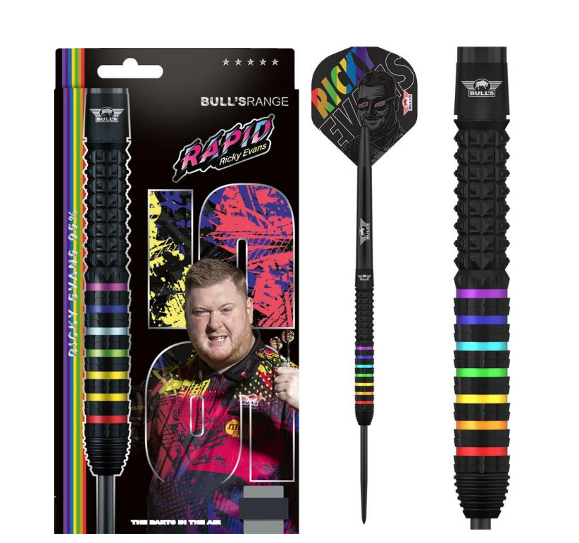 Bulls Ricky Evans 95% Steeldarts