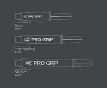 Laden Sie das Bild in den Galerie-Viewer, Target Pro Grip Vision 3 Set Clear/Yellow Shafts
